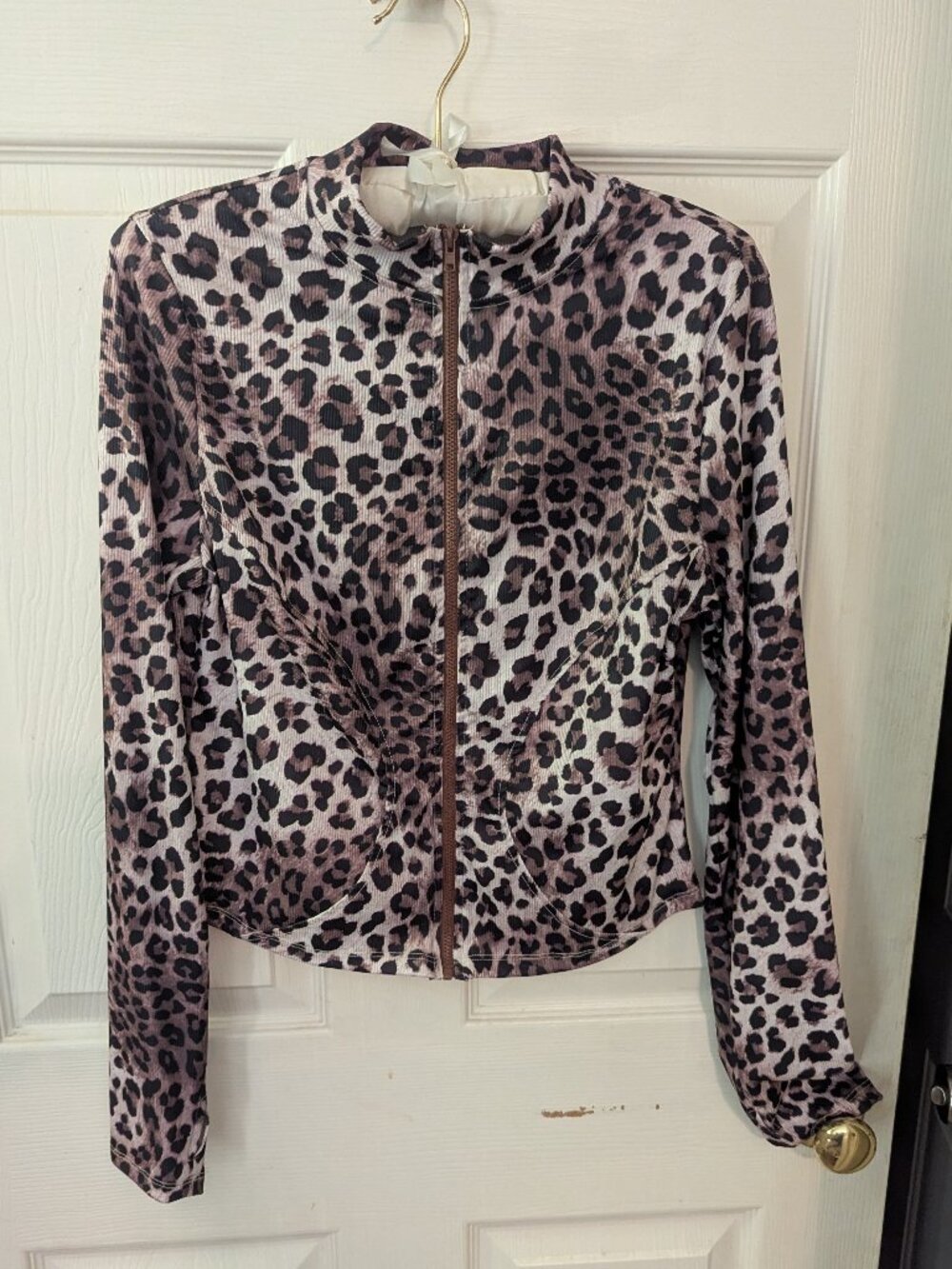 Leopard Athletic jacket
